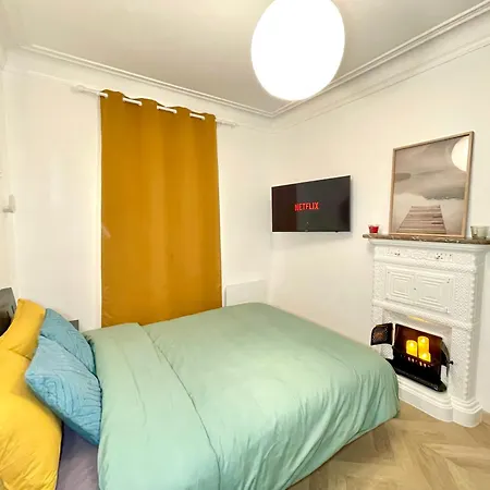 Paris-alesia Super 2 Pièces De 39m2 - Très Cosy Pour 1 - 5 Personnes Totalement Refait à Neuf -entire Luxurious And Warm -paris Alesia 14ème - Proche Aéroport Paris-orly - Parc Des Expositions Porte De Versailles Free Wifi Gratu *
