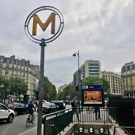 Paris-alesia Super 2 Pièces De 39m2 - Très Cosy Pour 1 - 5 Personnes Totalement Refait à Neuf -entire Luxurious And Warm -paris Alesia 14ème - Proche Aéroport Paris-orly - Parc Des Expositions Porte De Versailles Free Wifi Gratu * Parigi