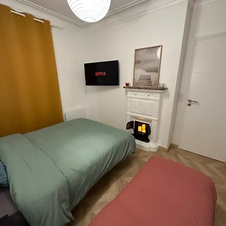 Paris-alesia Super 2 Pièces De 39m2 - Très Cosy Pour 1 - 5 Personnes Totalement Refait à Neuf -entire Luxurious And Warm -paris Alesia 14ème - Proche Aéroport Paris-orly - Parc Des Expositions Porte De Versailles Free Wifi Gratu Parigi