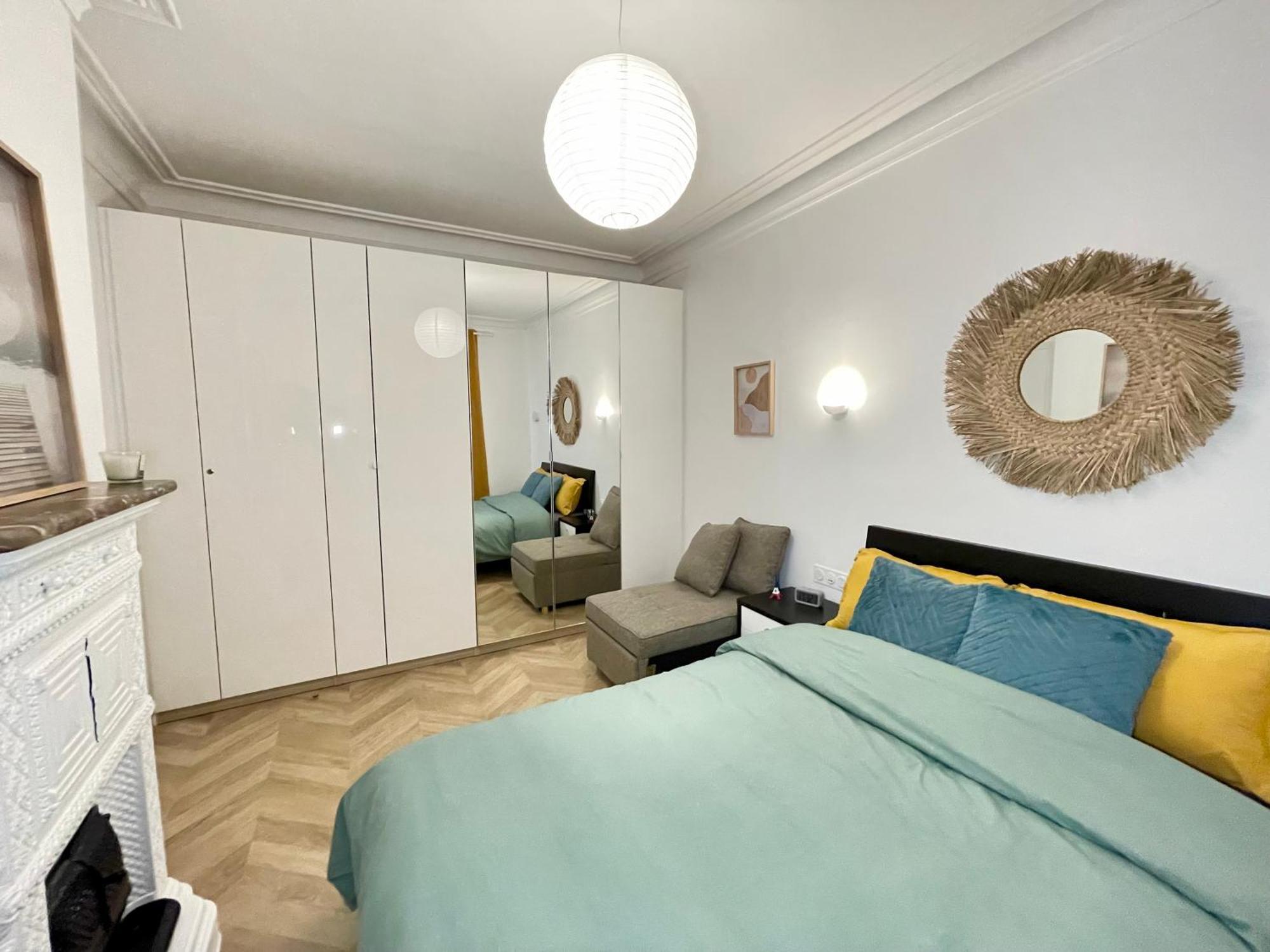 Appartamento Paris-alesia Super 2 Pieces De 39m2 - Tres Cosy Pour 1 - 5 Personnes Totalement Refait A Neuf -entire Luxurious And Warm -paris Alesia 14eme - Proche Aeroport Paris-orly - Parc Des Expositions Porte De Versailles Free Wifi Gratu Parigi