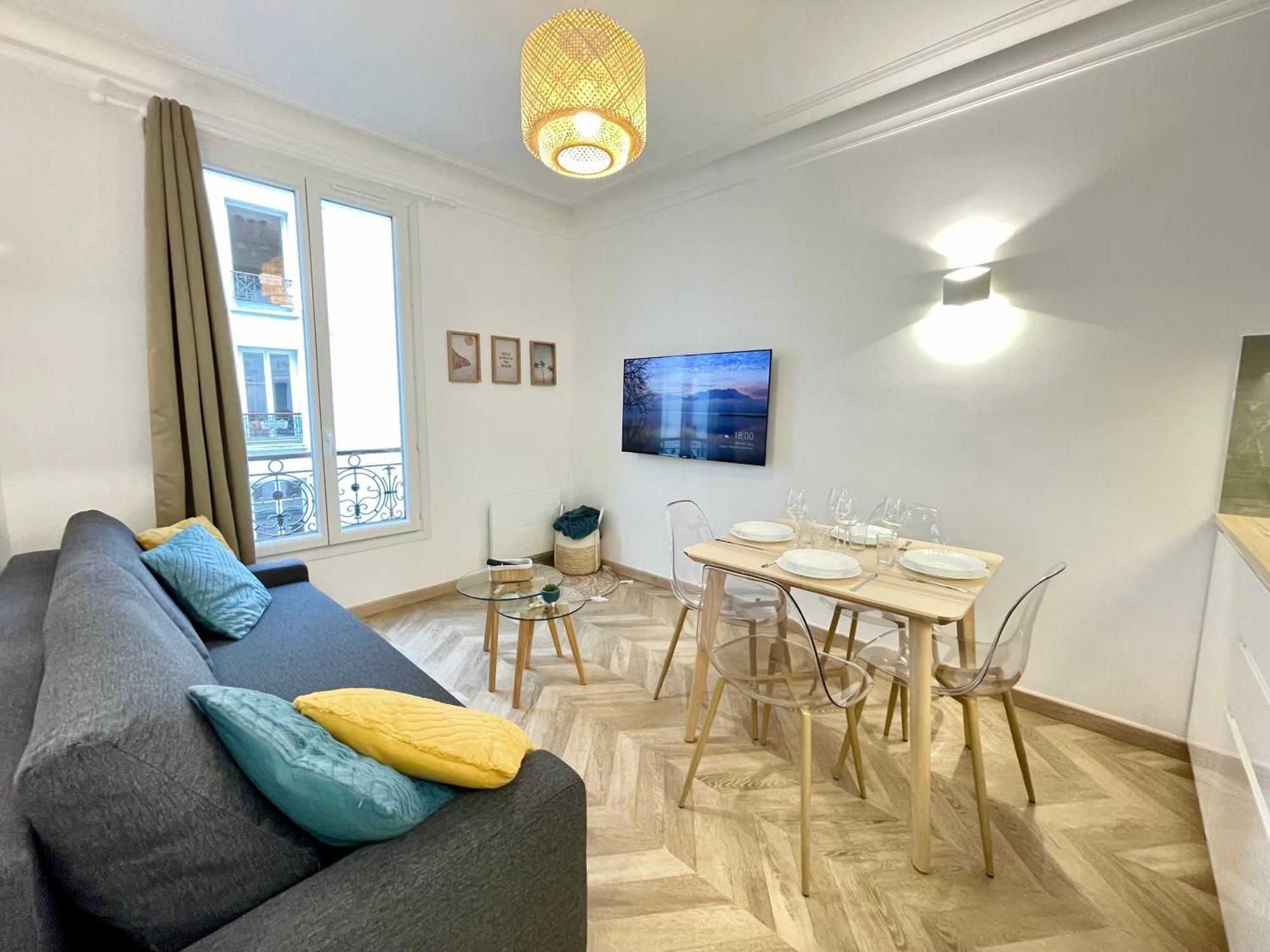 Paris-alesia Super 2 Pieces De 39m2 - Tres Cosy Pour 1 - 5 Personnes Totalement Refait A Neuf -entire Luxurious And Warm -paris Alesia 14eme - Proche Aeroport Paris-orly - Parc Des Expositions Porte De Versailles Free Wifi Gratu Appartamento Parigi